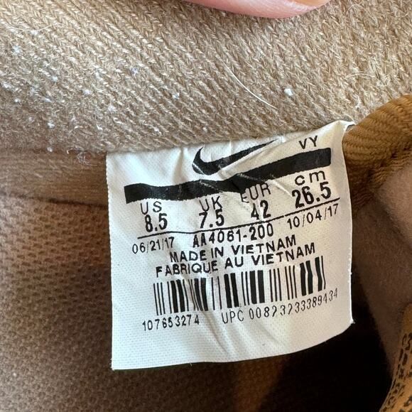 Nike Air Force 1 Low Flax Wheat Size 8.5 Mens main image 6